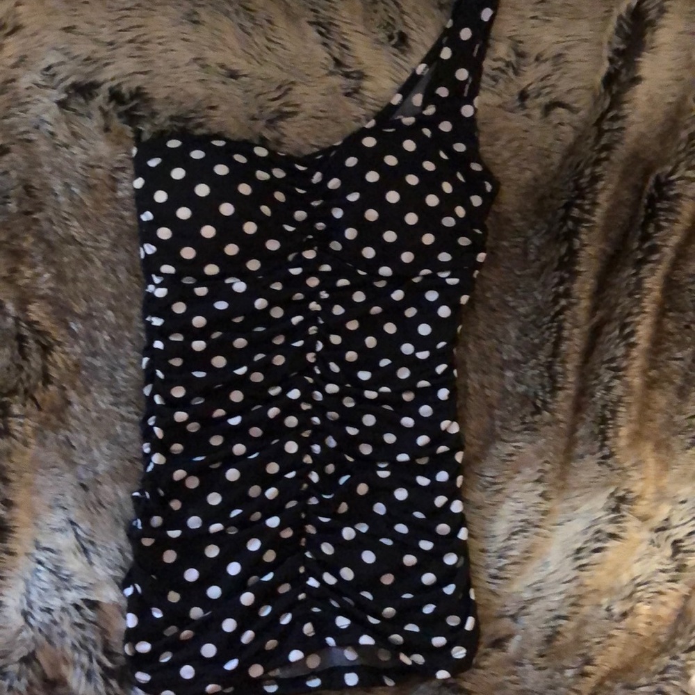 Polka dot top